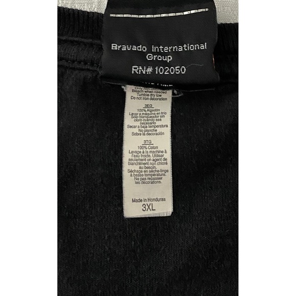 Harley Davidson Ramstein Air Base Germany Long Sleeve Shirt Mens 3XL Black Skull - Picture 5 of 7